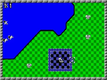 Rampart (USA) screen shot game playing